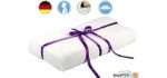 Smarter Rest German Memory Foam Pillow - Granulated Surface Technology