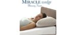Miracle Wedge Anti Snore Memory Foam - Pillow for Gerd
