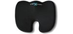 Xtreme Comforts Orthopedic Memory Foam - Helps With Sciatica Back Pain, Tailbone Pain, and Sciatica