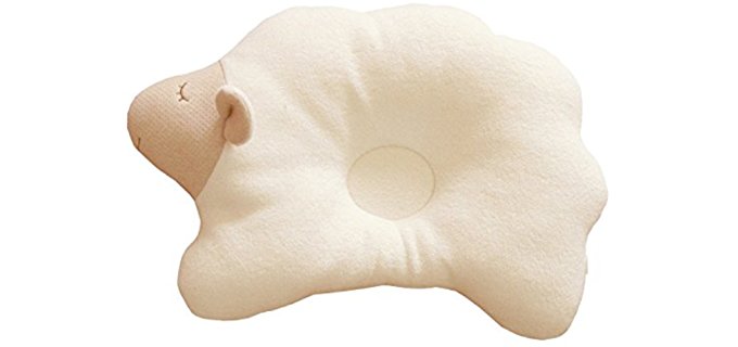 JOHN N TREE Organic Organic Cotton - Protective Pillow Cloud Lamb