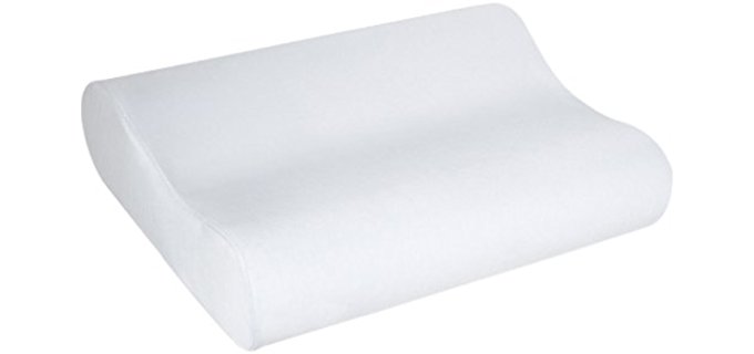 Sleep Innovations Standard Size - Contour Memory Foam Pillow