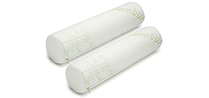AllSett Health Store Bamboo - Neck Roll Pillow