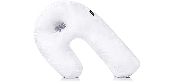 DMI Duro-Med - Body Pillow with Ear hole