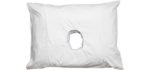 The Original White - Pillow with Ear Hole