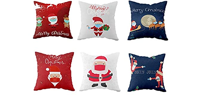 Alepo Christmas Themed - Throw Pillow Covers