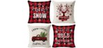 HAJACK Decorative - Christmas Pillow Covers