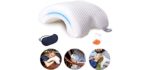 LOCYOP Arched - Couple Sleeping Pillow