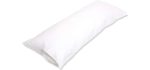 Amazon Basics Cotton - Memory Foam Body Pillow Pillowcase